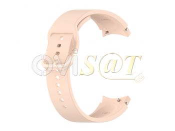 Correa rosa de silicona tamaño L para reloj inteligente Samsung Galaxy Watch5 Pro 45mm, SM-R925F